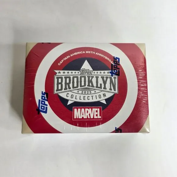2026 Topps Brooklyn Collection - Hobby Box - Marvel Captain America - NEW SEALED - Picture 2 of 7